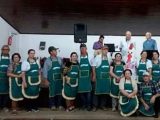 Equipe da Panela Campeira recebe agradecimento do Rotary Club de Alegrete Norte Centro